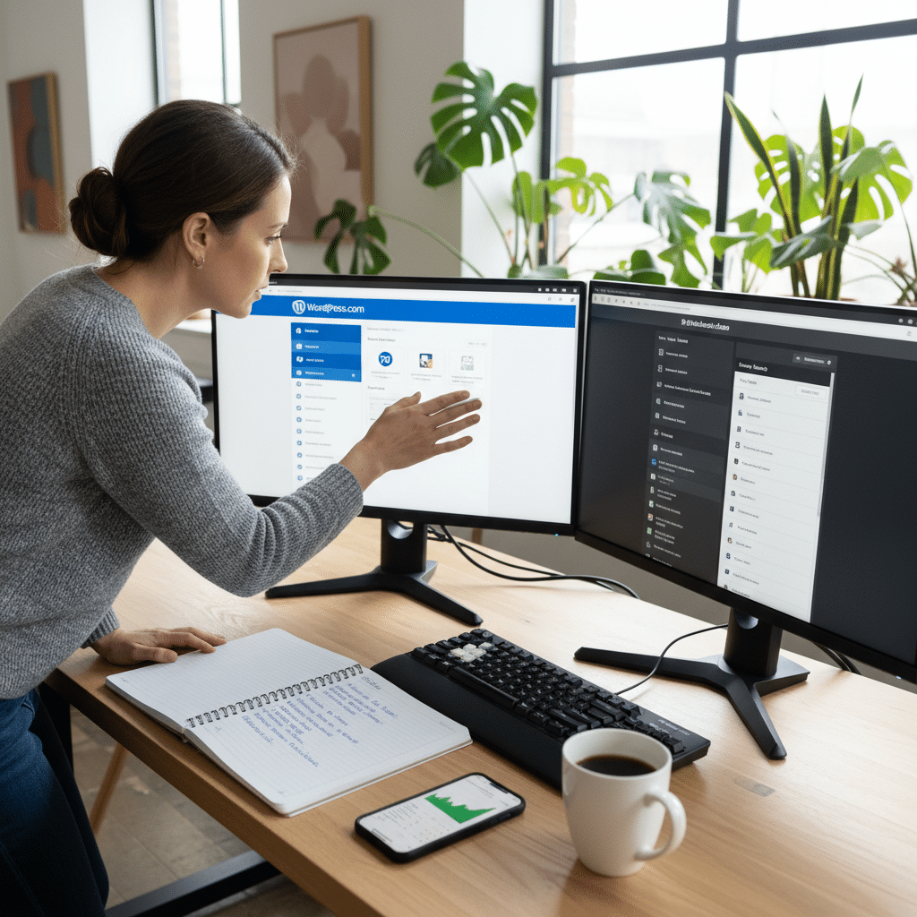 Hébergement WordPress : comparatif entre WordPress.com et l'auto-hébergement pour optimiser votre business
